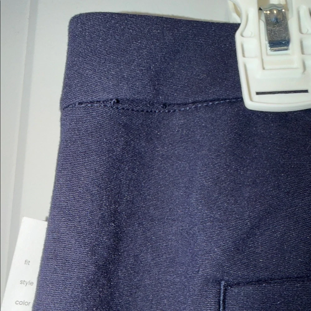 Liverpool pull on Wide leg pants in blue | Sz 10 - Picture 7 of 12